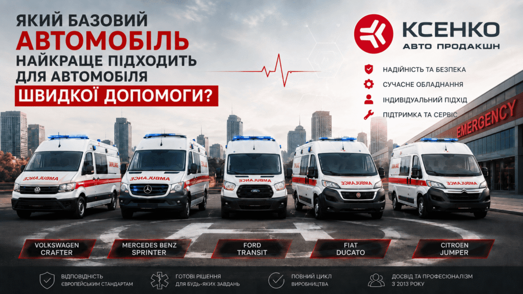 Який базовий автомобіль найкраще підходить для автомобіля швидкої допомоги?
